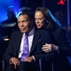 Boxing legend Muhammad Ali (L) and wife Lonnie Ali appear onstage during the Keep Memory Alive foundation's "Power of Love Gala" celebrating Muhammad Ali's 70th birthday at the MGM Grand Garden Arena February 18, 2012 in Las Vegas, Nevada. The event benefits the Cleveland Clinic Lou Ruvo Center for Brain Health and the Muhammad Ali Center.
Ethan Miller/Getty Images for Keep Memory Alive